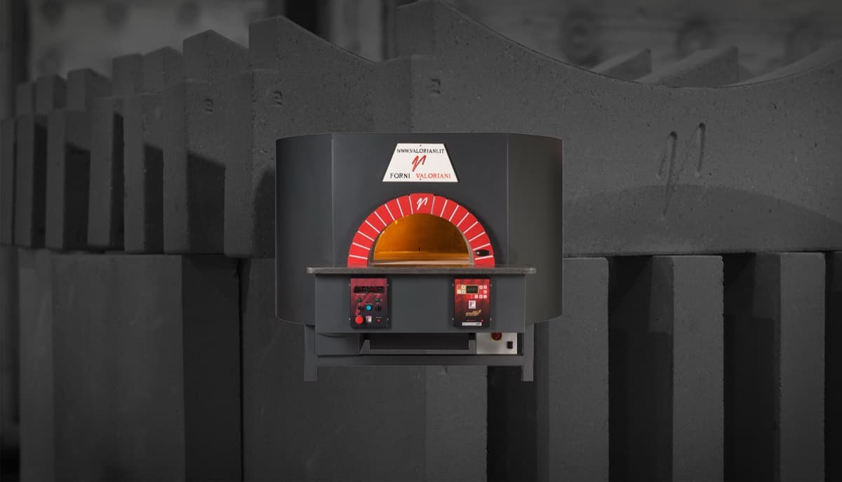Valoriani Rotativo gas/legna – forno rotativo
